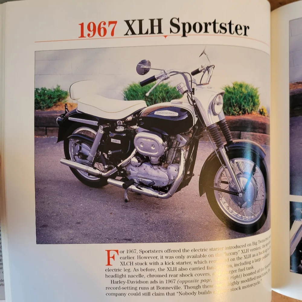 Harley-Davidson Rolling Sculpture Book ~ Pictorial Celebration of First 95 Years